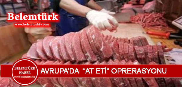 Avrupa’da dev “at eti” operasyonu