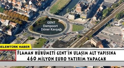 Flaman Hükümeti Gent’in ulaşım altyapısına 460 milyon euro yatırım yapacak.