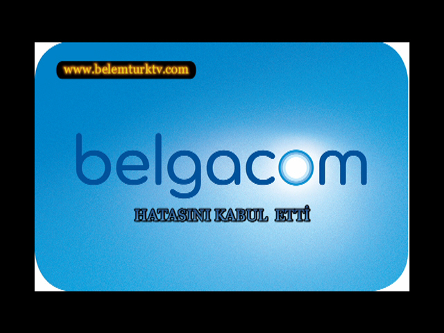 Belgacom Hatasını Kabul Etti..