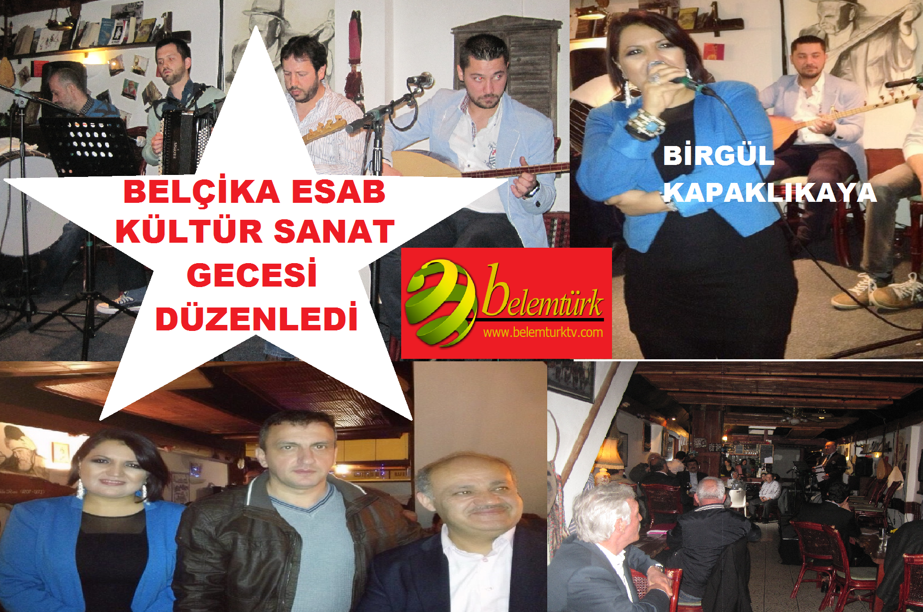 Belçika ESAB Gent’te Kültür Sanat Gecesi Düzenledi