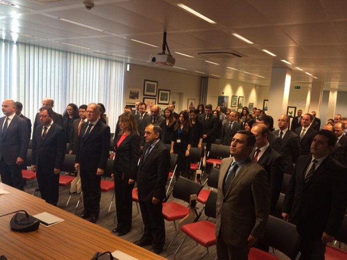 TC. Brüksel Büyükelçiliği Soma Maden Faciasi Nedeniyle Anma Töreni Düzenledi