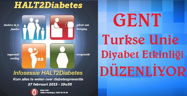 Gent Turkse Unie Diyabet Etkinliği Düzenliyor