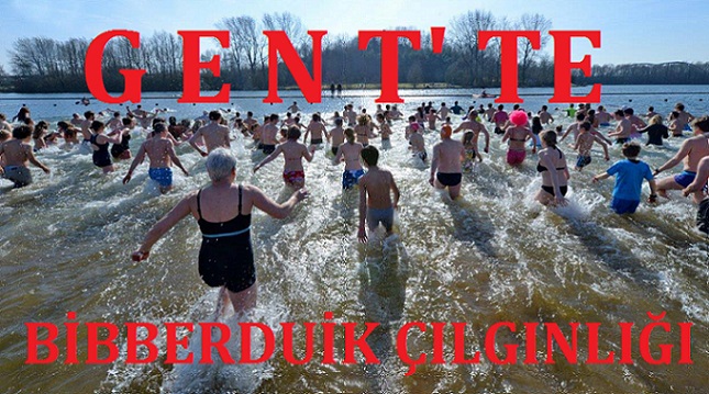 Gent Blaarmeersen Spor Parkında Bibberduik Çılgınlığı