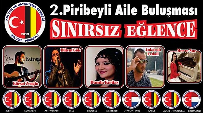 PİRİBEYLİLER DERNEĞİ  2. PİRİBEYLİLER AİLE BULUŞMASINA HAZIRLANIYOR