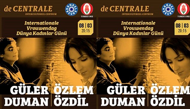 GÜLER DUMAN  VE ÖZLEM ÖZDİL İKİ KONSER İҪİN BELҪİKA’DA