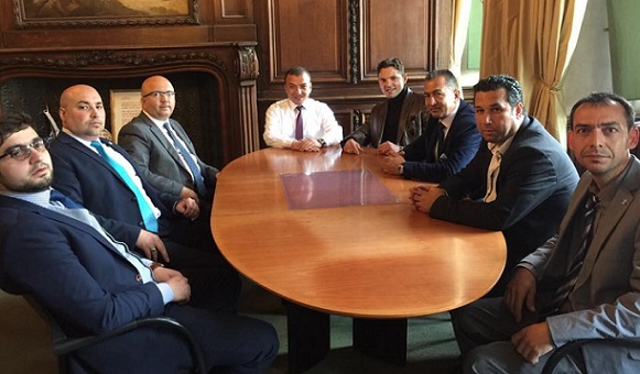 AFYON BELEDİYE  BAŞKANI BURHANETTİN ÇOBAN GENT VE ZELE BELEDİYELERİNİ ZİYARET ETTİ (GÖRÜNTÜLÜ)