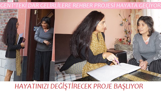 “Gent’teki Dar Gelirlilere Rehber” Projesi Hayata Geçiyor