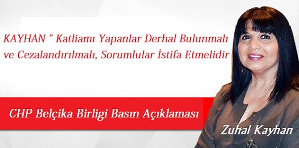 Zuhal Kayhan ” Bu Saldırının Hedefinde Türkiye’nin Birliği, Kardeşliği ve Huzuru Var.