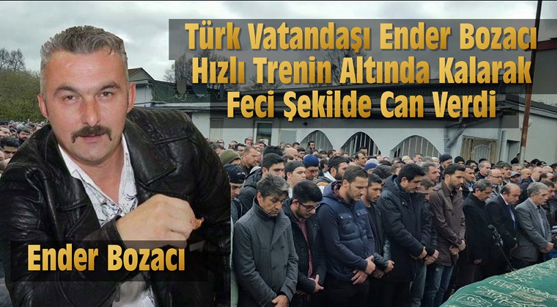 TÜRK VATANDAŞI HIZLI TRENİN ALTINDA KALARAK CAN VERDİ
