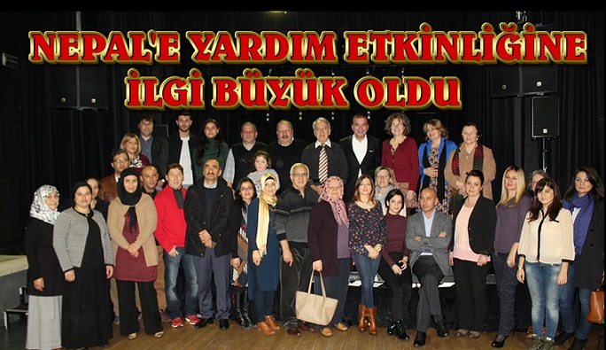 NEPAL’E YARDIM ETKİNLİĞİNE İLGİ BÜYÜK OLDU ( GÖRÜNTÜLÜ )