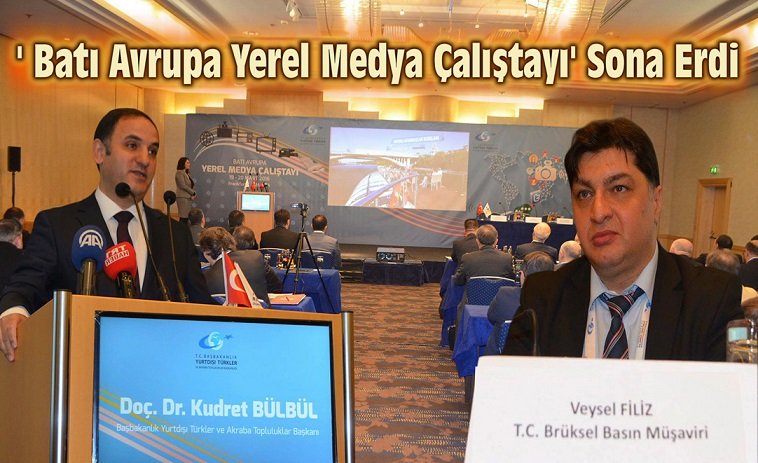‘ BATI AVRUPA YEREL MEDYA ÇALIŞTAYI’ SONA ERDİ. ( Görüntülü )