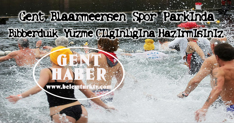 Gent Blaarmeersen Spor Parkında “Bibberduik” Yüzme Çılgınlığına Hazırmısınız?