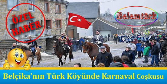 Belçika’nın “Türk Köyü”nde Karnaval Coşkusu