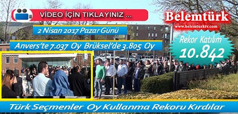 Türk Seçmenler Pazar Günü Oy Kullanma Rekoru Kırdılar