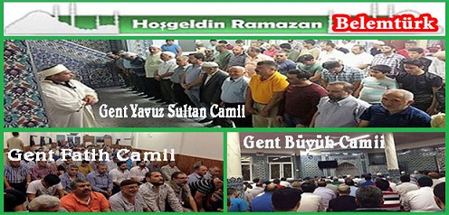 Gent Şehrinde ‘Onbir Ayın Sultanı’ Ramazan’ın İlk Teravih Namazı Coşkuyla Kılındı