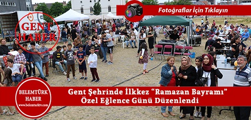 Gent Şehrinde Çocuklar İçin “Ramazan Bayramı” Özel Eğlence Günü Düzenlendi