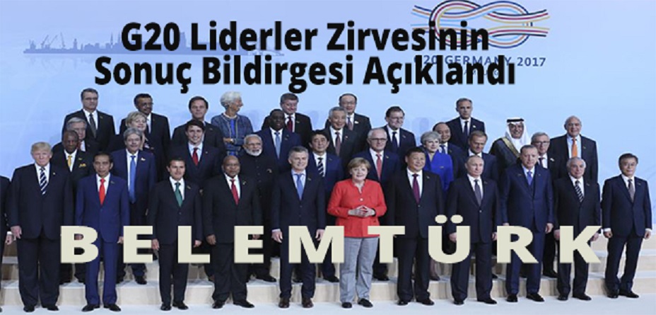 G20 Liderler Zirvesi’nin sonuç bildirgesi açıklandı