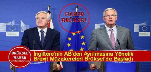 İngiltere’nin Avrupa Birliği’nden (AB) ayrılmasına yönelik ikinci tur Brexit müzakereleri Brüksel’de başladı.