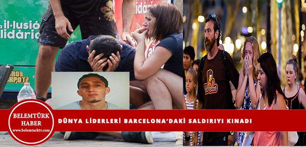 Avrupa Birliği (AB) kurumları, NATO ve Avrupa ülkeleri İspanya’nın Barcelona kentini hedef alan terör saldırısına tepki gösterdi