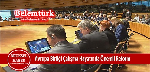 AB çalışma hayatında önemli reform