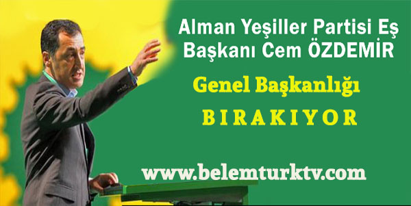 Cem Özdemir genel başkanlığı bırakıyor