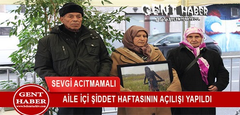 Tapmaz “Aile içi şiddet” haftasının açılışını yaptı