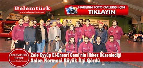 Zele’de, Eyyüp El-Ensari Cami’nin  İlkkez Düzenlediği Salon Kermesi Büyük İlgi Gördü!