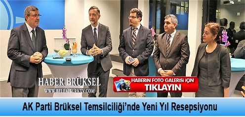 AK Parti Brüksel Temsilciliği’nde Yeni Yıl Resepsiyonu