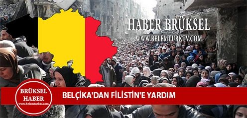 Belçika’dan Filistinli sığınmacılara destek