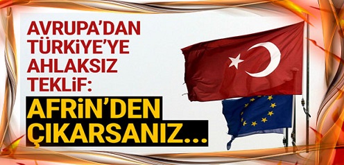 AB’den Türkiye’ye skandal vize serbesti şartı