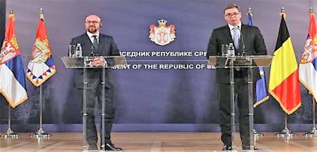 Belçika Başbakanı Charles Michel, “Belçika Batı Balkanlar’da Aktif Rol Oynayacak “