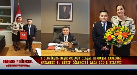 T.C.Brüksel Başkonsolosu Dilşad Kırbaşlı Karaoğlu Makamını Arda Gül’e Bıraktı
