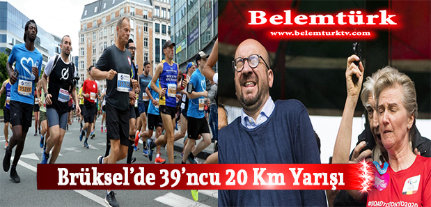 Brüksel’de 39’ncu  20 Kilometre Yarışı
