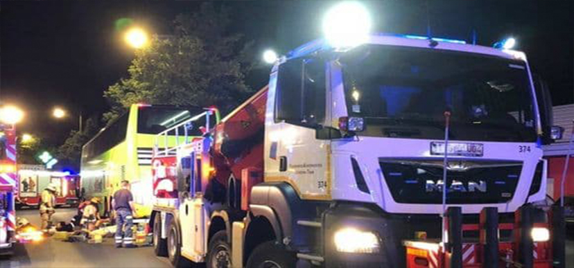 Brüksel’den İngiltere’ye hareket eden yolcu otobüsünün altına gizlenen sığınmacı ezilerek hayatını kaybetti.