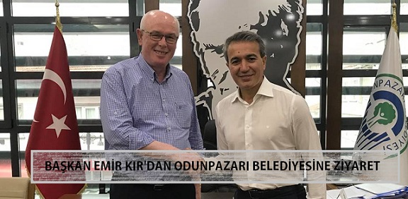 Başkan Emir Kır,  Odunpazarı Belediye Başkanı Kazım Kurt’u Ziyaret Etti
