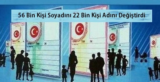 Mahkeme kararı olmadan değişime imkan sağlayan uygulama sayesinde 22 bin kişi adını değiştirdi