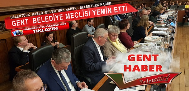 Gent Belediye Meclisi Yemin Etti