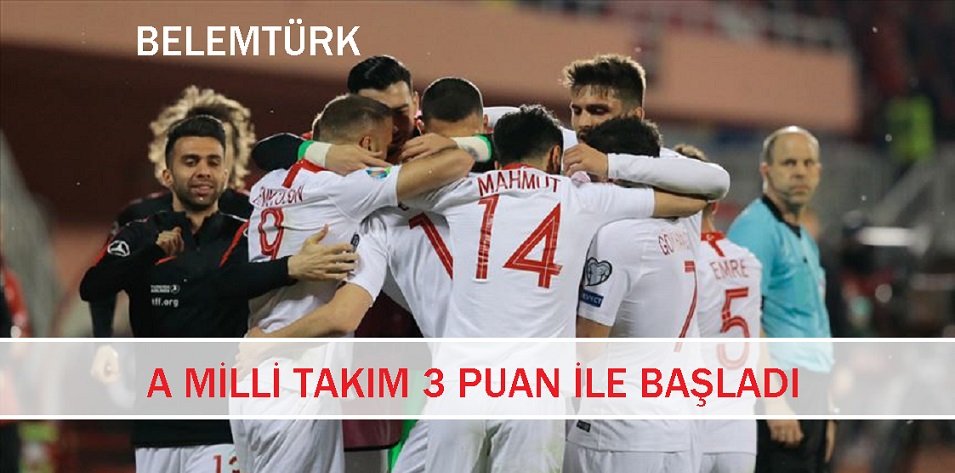 A Milli Takım Deplasmanda Arnavutluk’u Mağlup Etti.