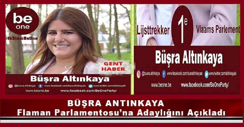 Büşra Altınkaya Be.One Oost-Vlaanderen adayı