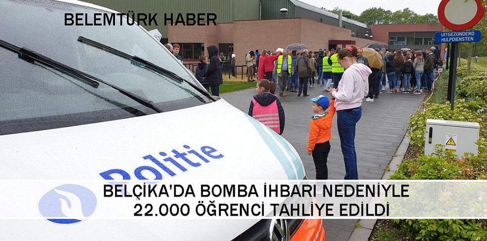 Belçika’da bomba alarmı nedeniyle birçok okul boşaltıldı