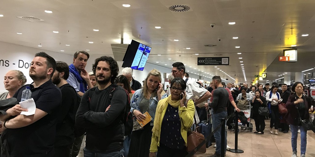 Belçika’da Uçuşlara Grev Engeli Bir Çok Uçuş İptal Edildi