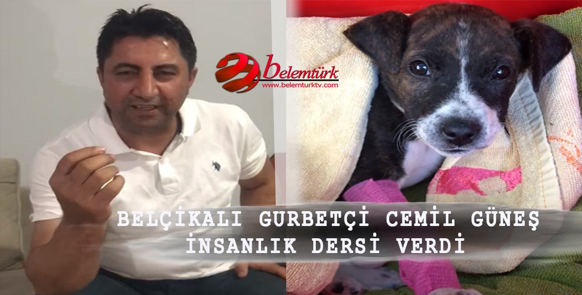 Belçikalı Gurbetçi Cemil Güneş İnsanlık Dersi Verdi