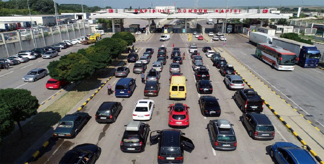 Gurbetçiler dönüş yolunda Kapıkule Sınır Kapısı’nda uygulanacak park sistemiyle rahat edecek
