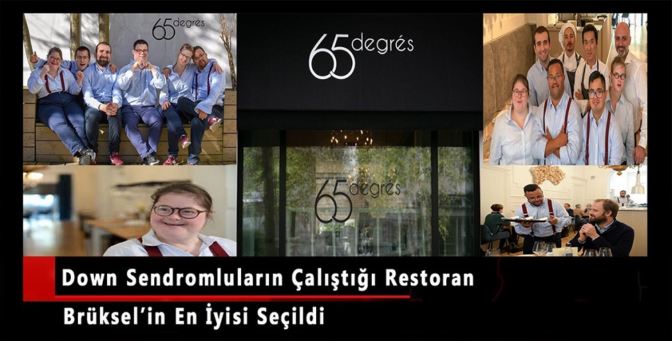 Brüksel’de Down sendromluların çalıştığı işyeri en iyi restoran seçildi