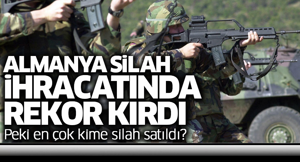 Almanya silah ihracatında rekor kırdı