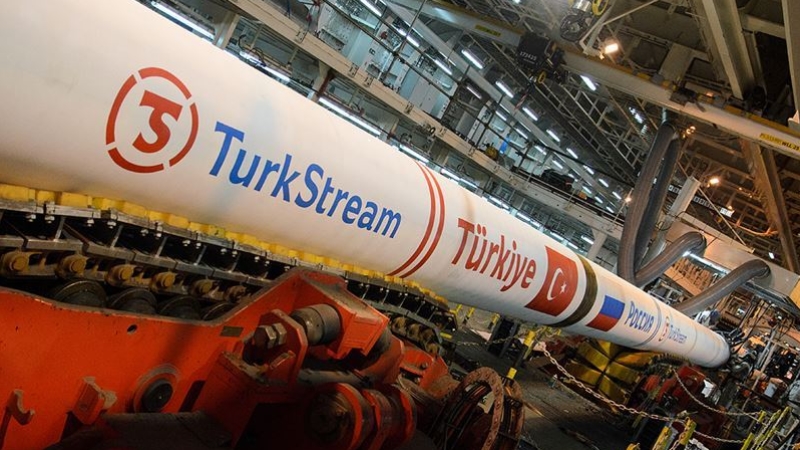 Avrupa’ya TürkAkım’dan  506,3 milyon metreküp gaz taşındı