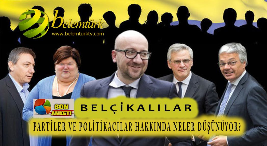 Belçikalılar partiler ve politikacılar hakkında ne düşünüyor ?