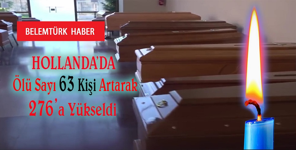 Hollanda’da son 24 saat içinde koronavirüsten 63 kişi yaşamını yitirdi