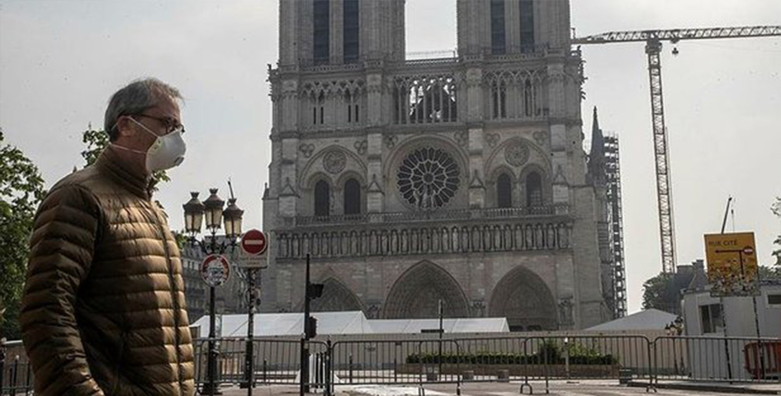 Fransa’da serbest dolaşımın sınırlandırılması 11 Mayıs’a kadar uzatıldı