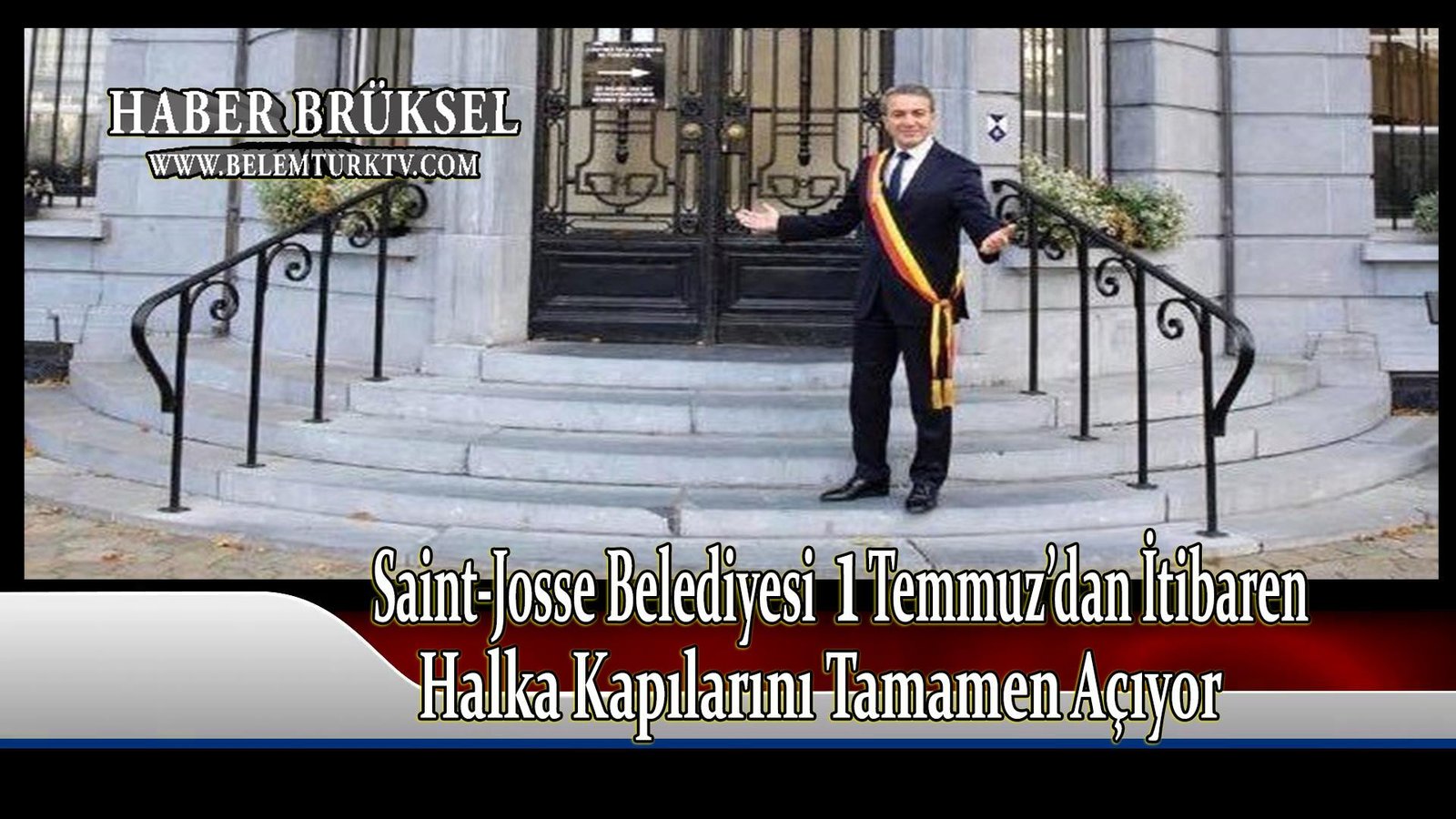 Saint-Josse Belediyesi, 1 Temmuz’dan itibaren halka tamamen kapılarını açıyor